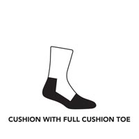 Micro Crew Cushion Full Toe