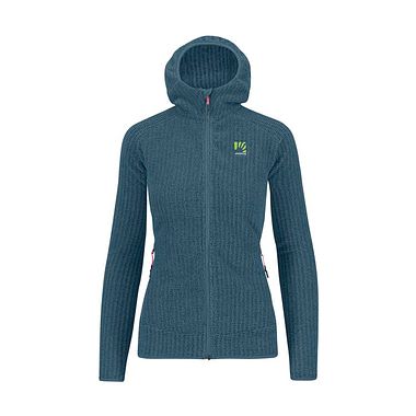 Rocchetta W Hoodie Fleece BeringSea