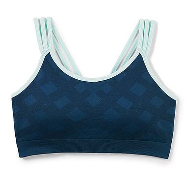 Wms Seamless Strappy Bra TwilightBlue