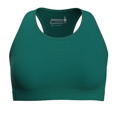 Ws Intraknit Racerback Bra EmeraldGreenHthr