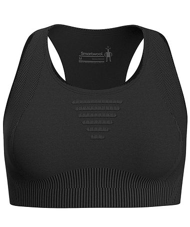 Ws Intraknit Racerback Bra BlackHeather