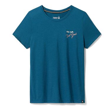 Ws Short Sleeve Graphic Tee TwilightBlue