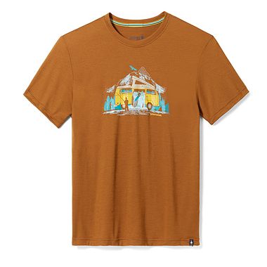 Graphic Tee Short Sleeve Fox Brown