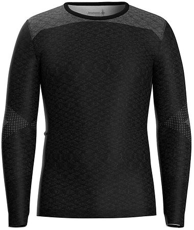 Ms Intraknit Thermal Crew Black/White