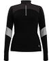 Ws Classic Thermal 1/4 Zip Colorblock Base Layer Boxed