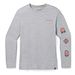 Graphic Tee Long Sleeve LightGrayHeather