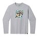 Graphic Tee Long Sleeve LightGrayHeather